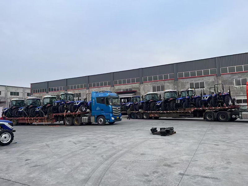 Glory Farm Tractor sendt til Sentral -Asia -finish Loading