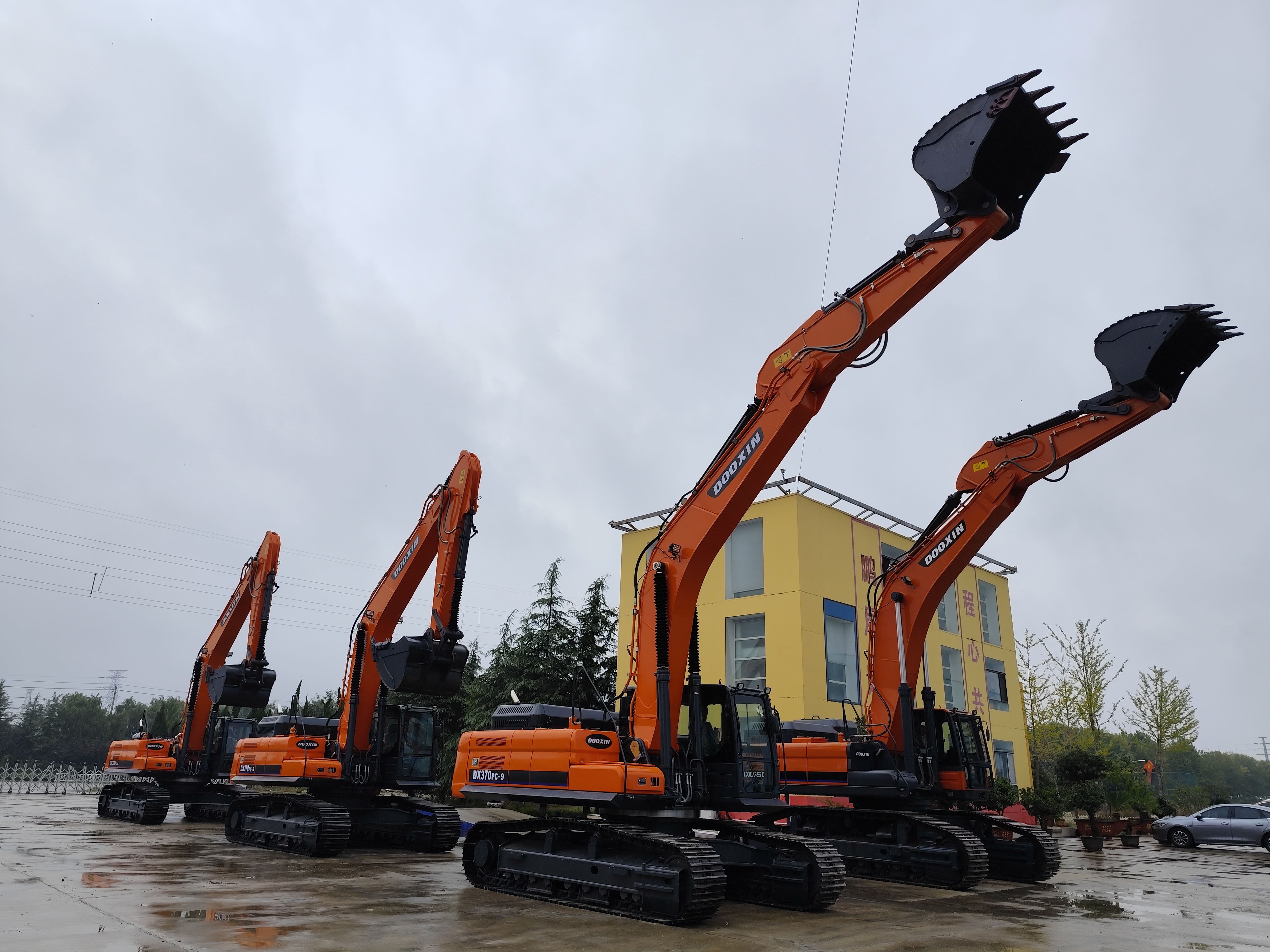 En delegasjon av kunder fra Ecuador er på besøk.