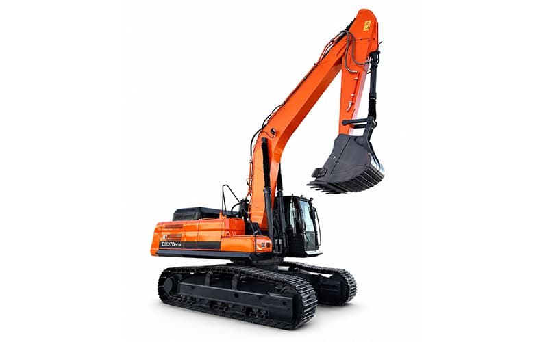 The Nemesis of Hard Rock in Mining! DX370PC-9 (35,6-tonns gravemaskin): Rydd en hel gruveseksjon på en dag.