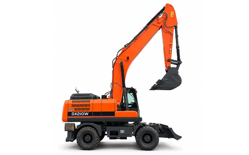 EW210-D 20,1 tonns hjulgraver